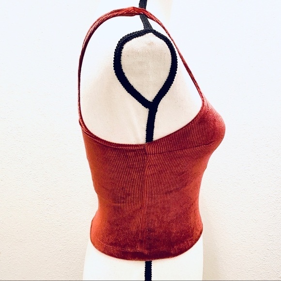 Urban Outfitters Out from Under Burgundy Crop Top NWT - Picture 7 of 15